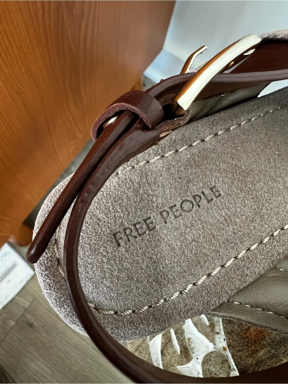NWT & Box Free People Fawn Suede Platform Sandals - Women's